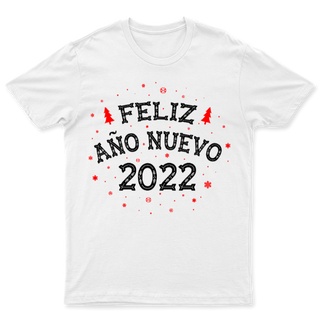Playera Navideña Año Nuevo 2022