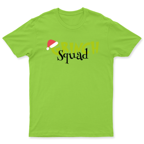Playera de Navidad Grinch Squad