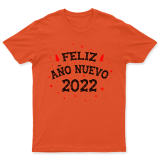 Comprar naranja Playera Año Nuevo 2022