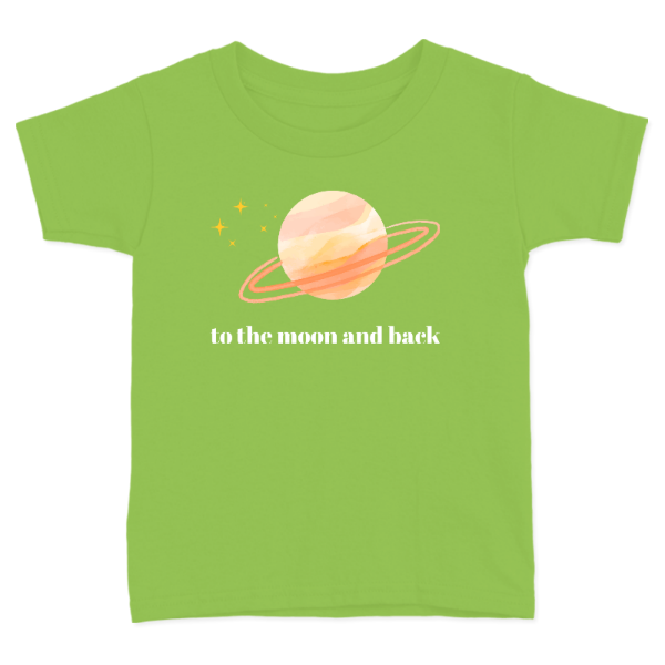 To the moon and back planeta para niño