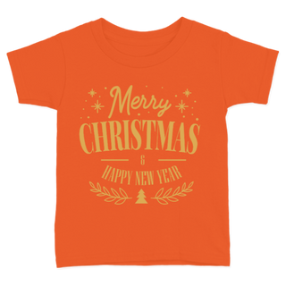 Comprar naranja Playera de Navidad y Año Nuevo para niño