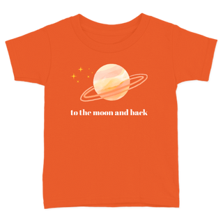 Comprar naranja To the moon and back planeta para niño