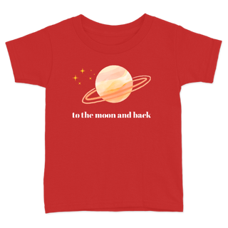 Comprar rojo To the moon and back planeta para niño