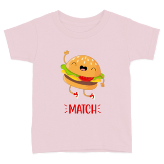 Comprar rosa-pastel Perfect Match hamburguesa para niño