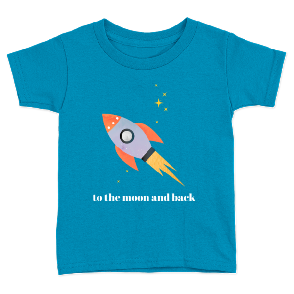 To the moon and back nave para niño